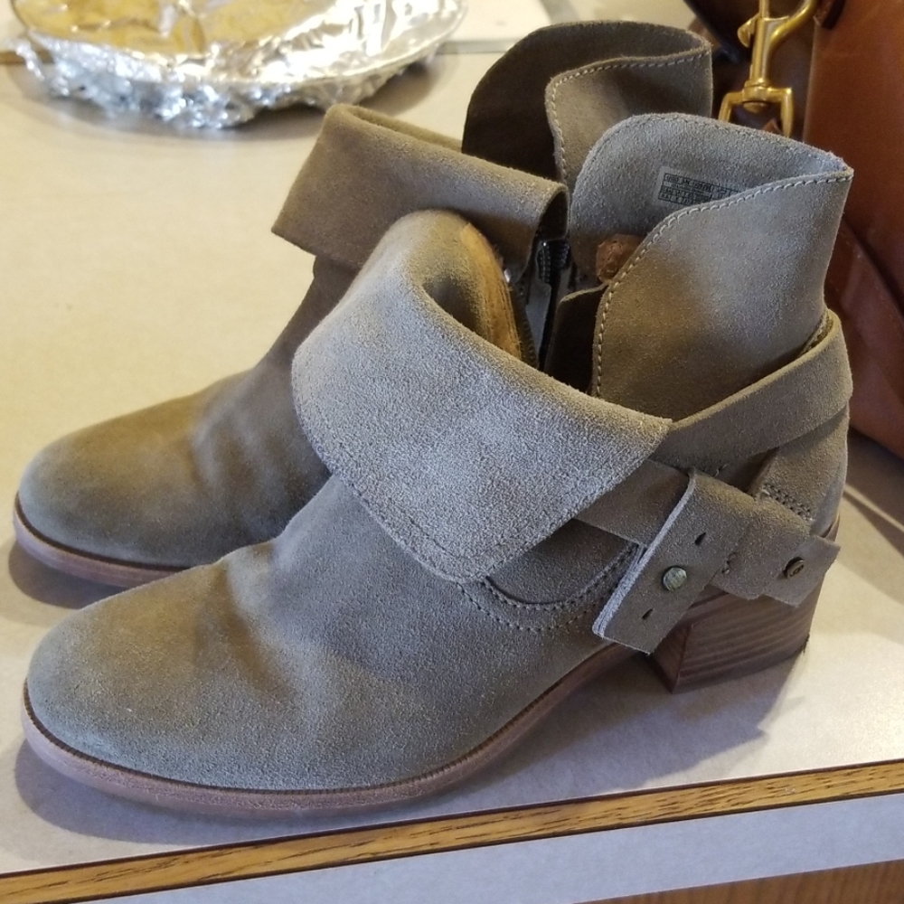 Ugg suede booties